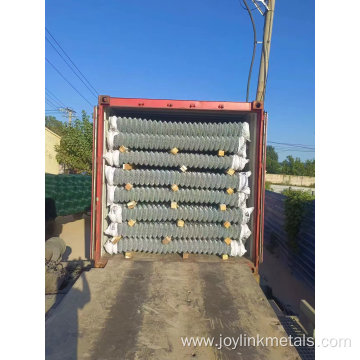 galvanized and pvc coated chain link mesh
